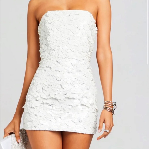 RETROFETE NOLIA SEQUIN EMBELLISHED DRESS - Picture 2 of 8